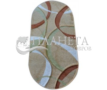 Синтетичний килим Firuze 2632A GOLD - Висока якість за найкращою ціною в Україні